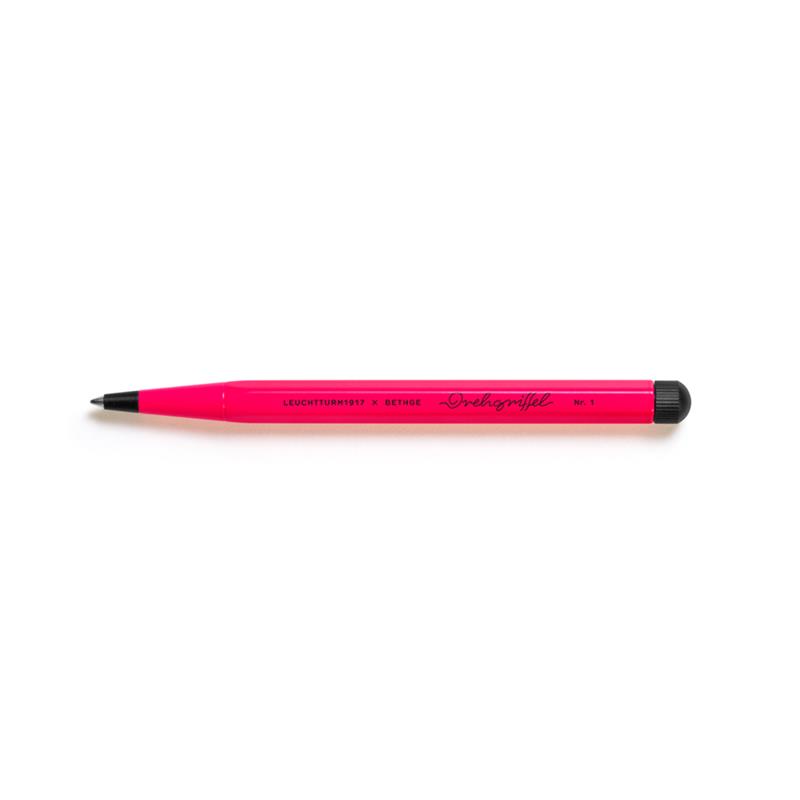 Leuchtturm1917 Drehgriffel Nr.1 Luminous Pink Ballpoint Pen - Sfera